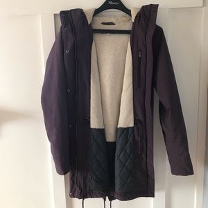 purple MEC winter jacket